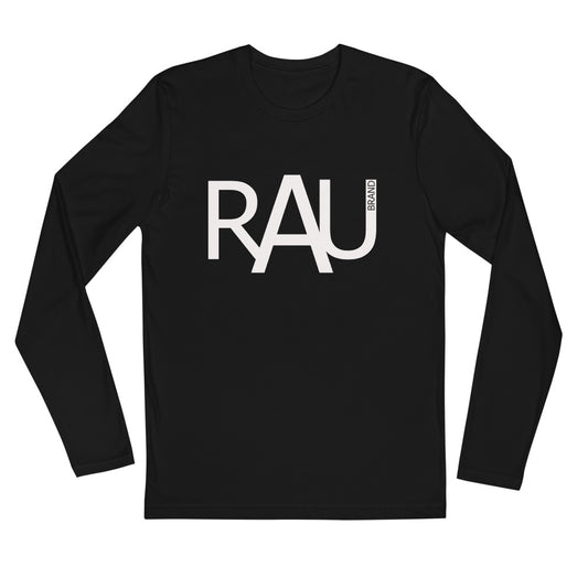 Long Sleeve Fitted RAU White Logo